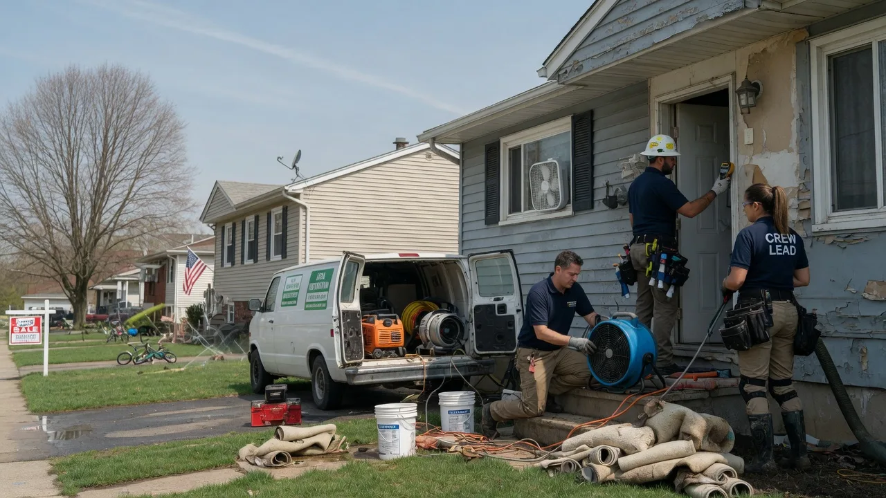 Flood Cleanup in Lanham, MD near me